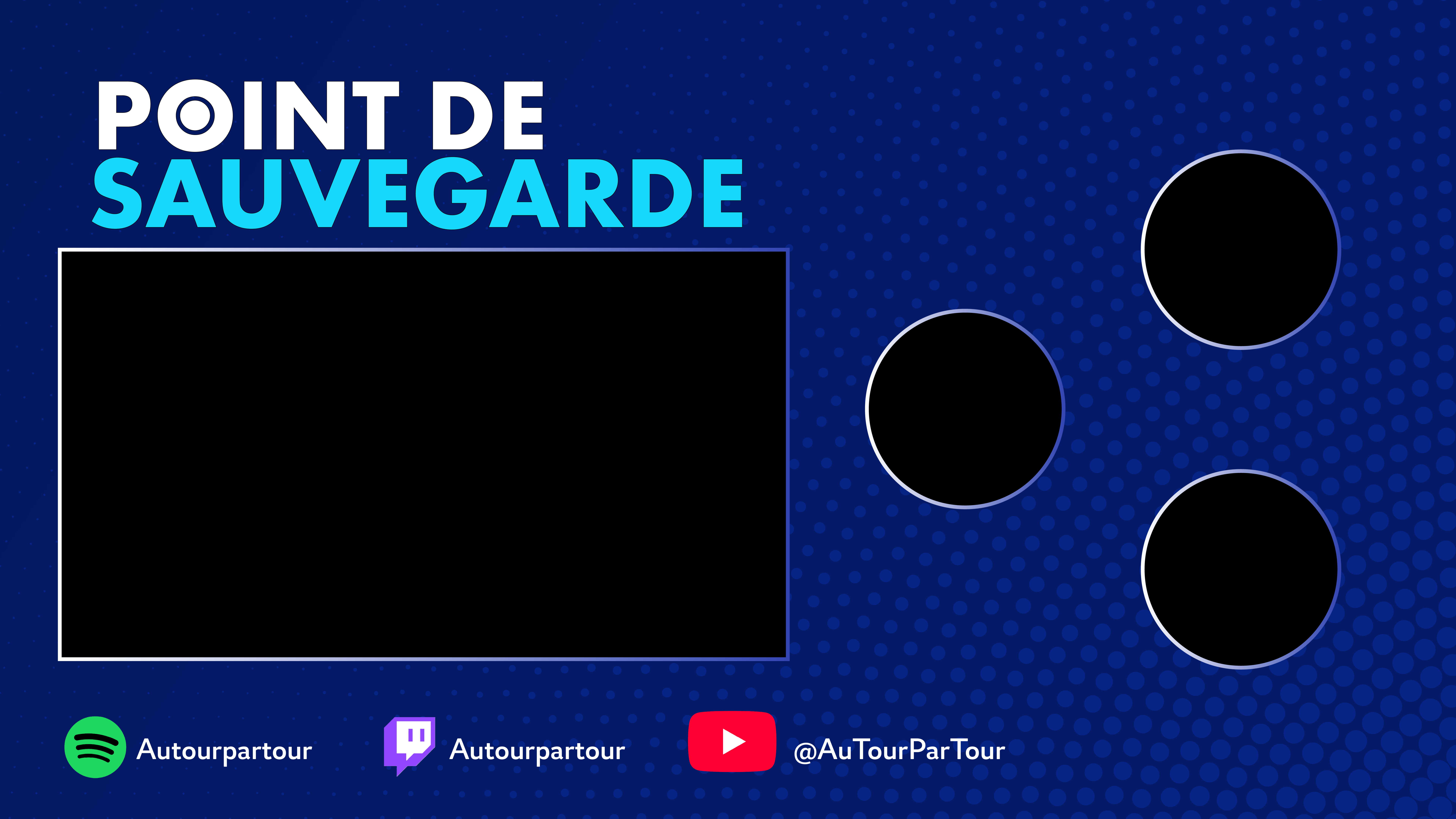 Visuel overlay podcast
